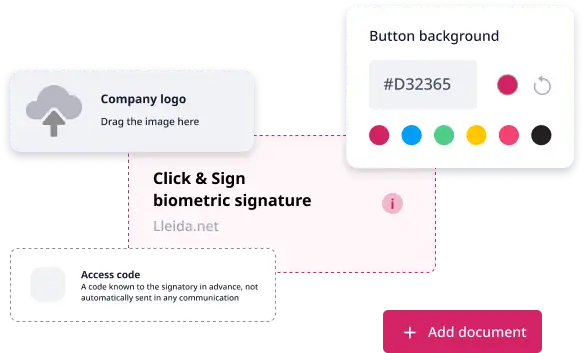 Example of a reusable template for digital signing workflows
