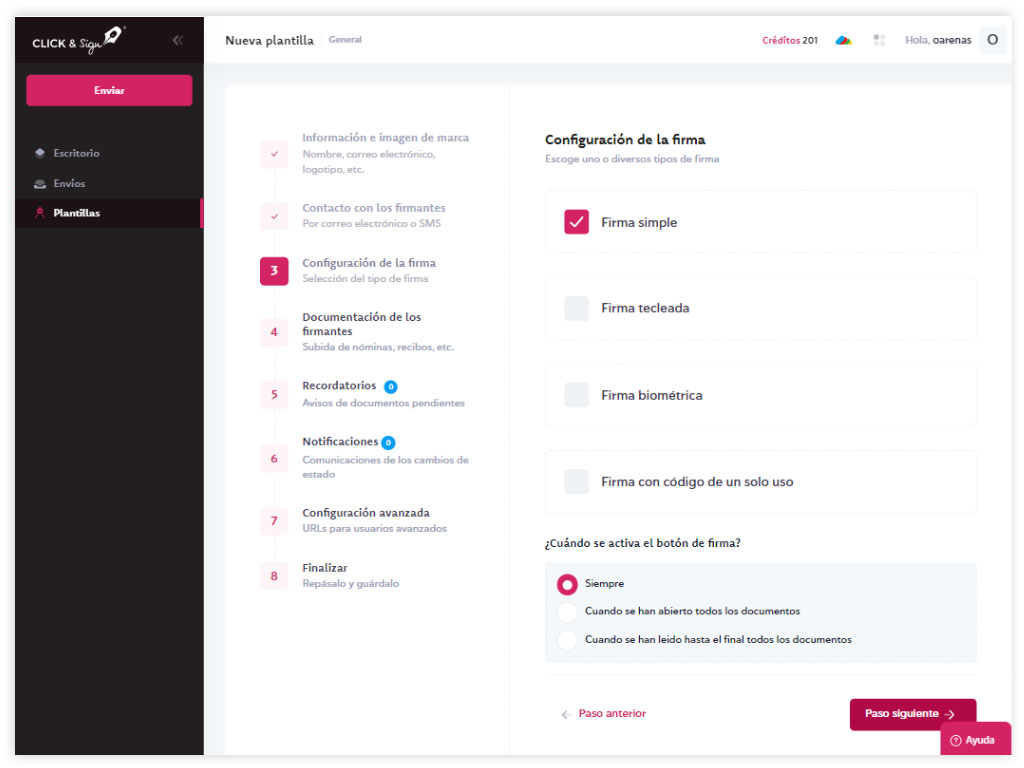 Como utilizar la firma electrónica para firmar documentos